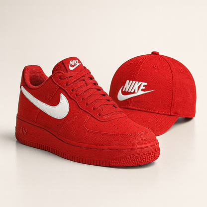 NK™ Essentials Pack – Air Style Sneakers + Logo Cap